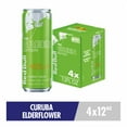 thumbnail image 1 of Red Bull Green Edition Curuba Elderflower Energy Drink Cans 4 pk / 12 fl oz - Pack of 2, 1 of 5