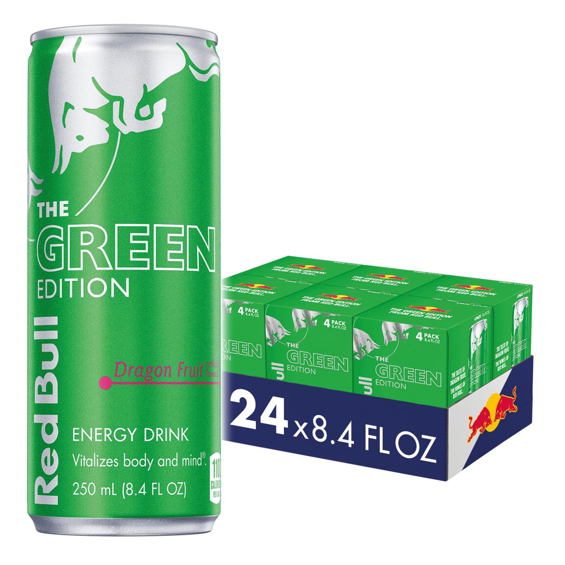 Free Shipping! Red Bull Green Edition Dragon Fruit