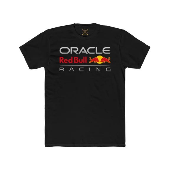 Red Bull Oracle Racing F1 Team Tee, Unisex Cotton Crew T-shirt, Formula 1 Sports Fan