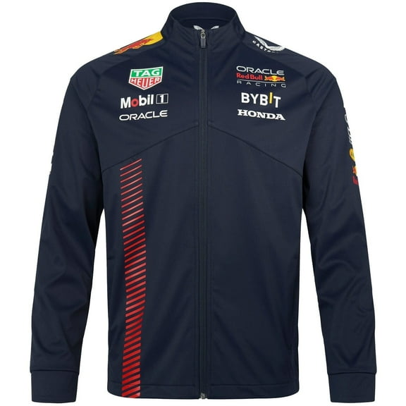 Red Bull Racing F1 2023 Team Men's Soft Shell Jacket- Navy - 3XL