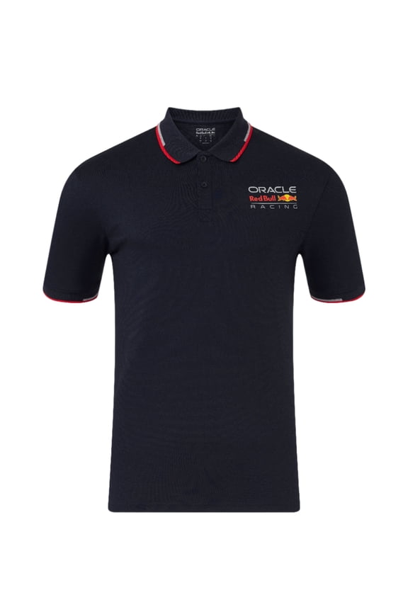 F1 Core Full Color Logo Polo - Night Sky/Brilliant White