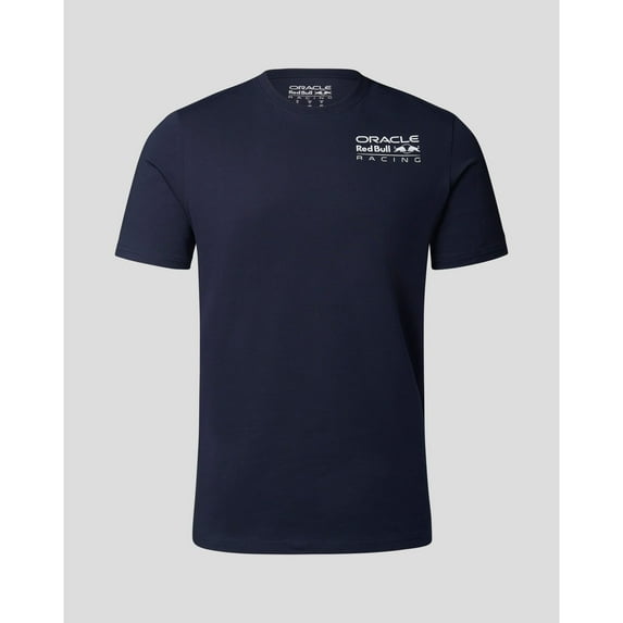 Red Bull Racing F1 Core Logo T-shirt - Flame Scarlet/Grey/Night Sky