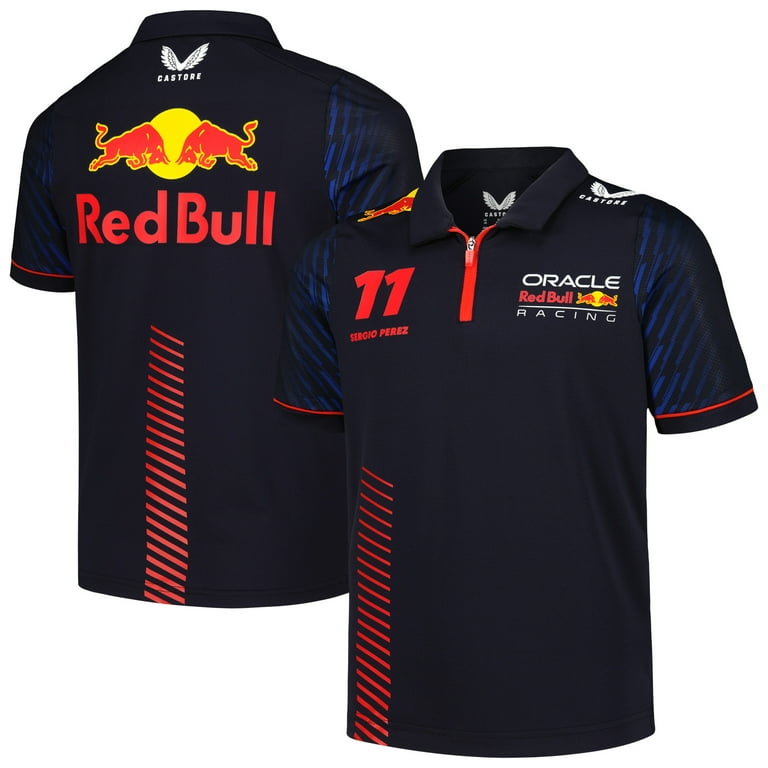 Youth Castore Sergio Perez Navy Red Bull Racing 2023 Driver