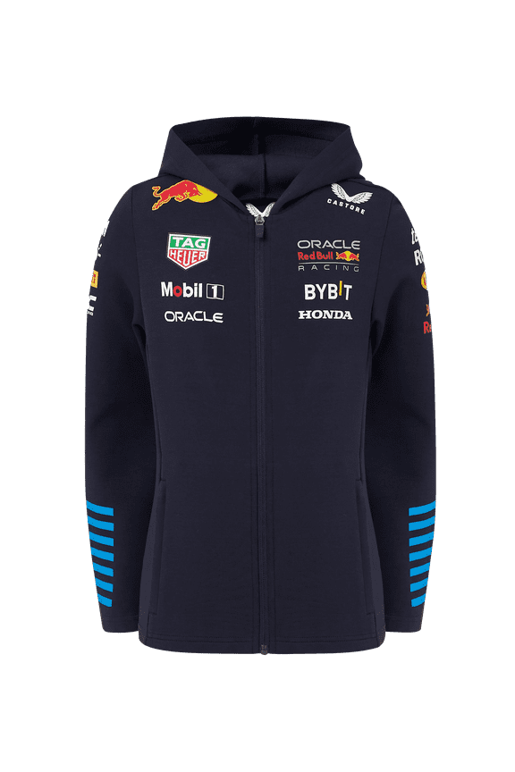F1 Kid's Team Full Zip Hoodie- Youth Navy