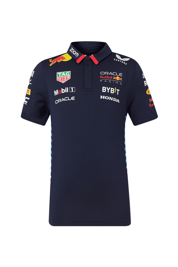 F1 Kid's Team Polo- Youth Navy