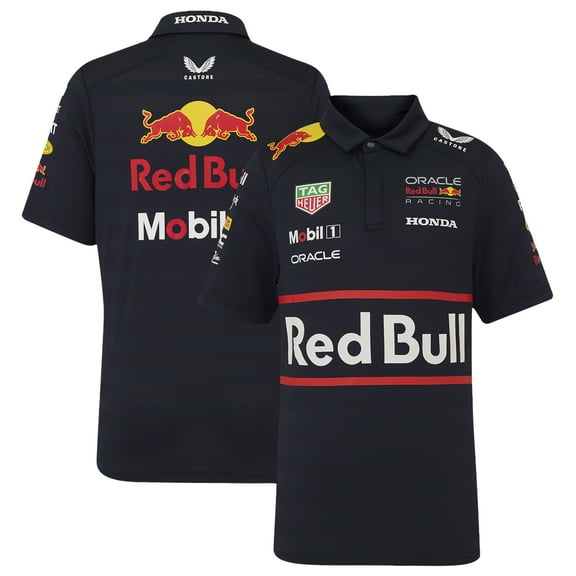 Youth Red Bull Racing Navy Red Bull Racing Replica Polo