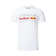 Red Bull Racing F1 Large Front Logo T-Shirt - Flame Scarlet/Grey/Night Sky/White
