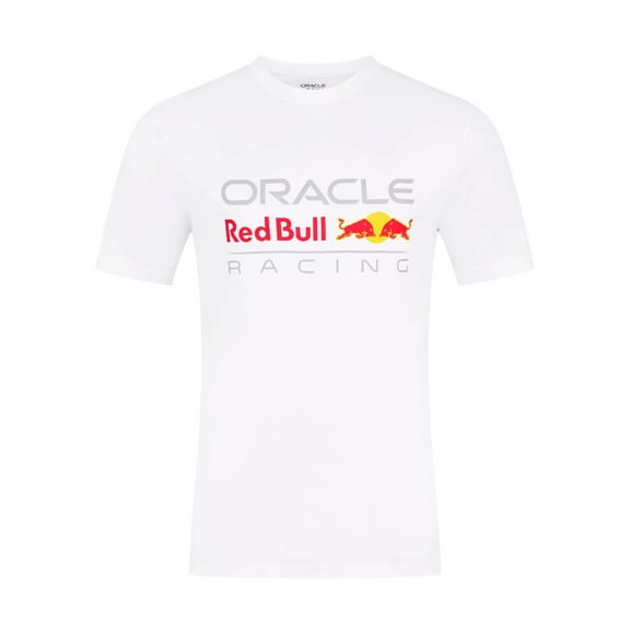 Red Bull Racing F1 Large Front Logo T-shirt - Gray/White/Navy/Blue