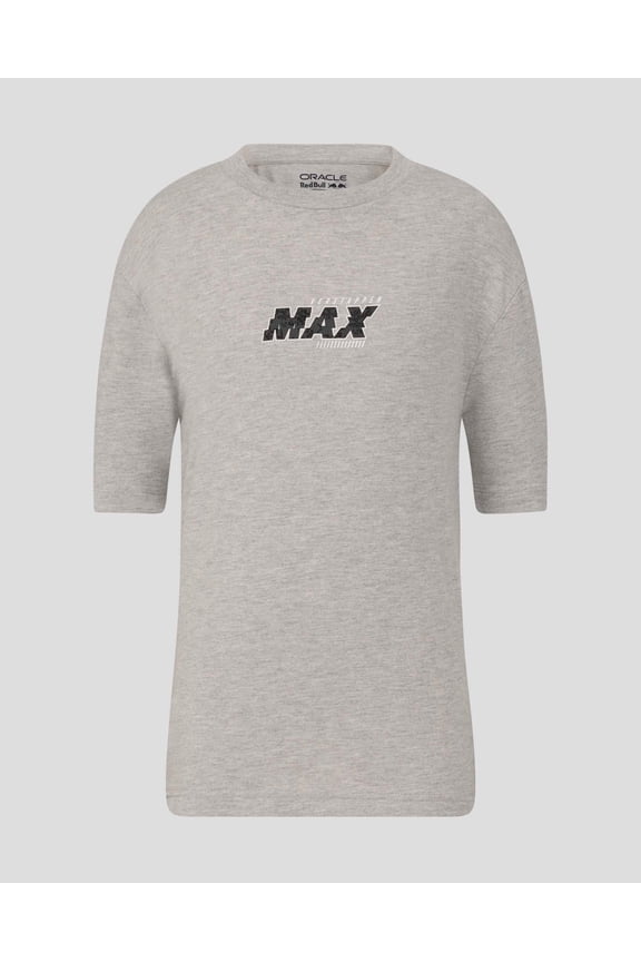 F1 Max Verstappen Pixel Graphic T-Shirt - Grey, L