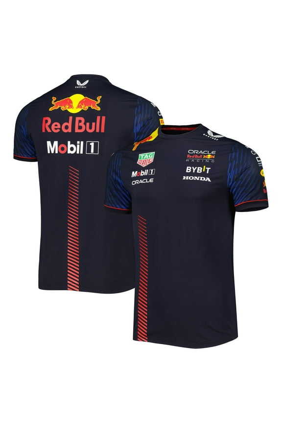 Red Bull Racing F1 Men's Team T-Shirt- Navy