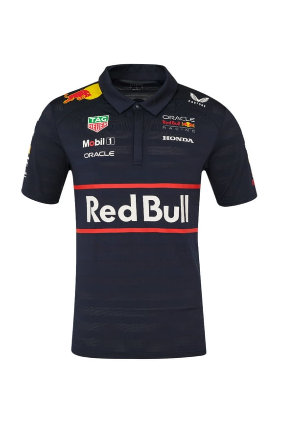 F1 Men's 2025 Team Polo Shirt- Navy