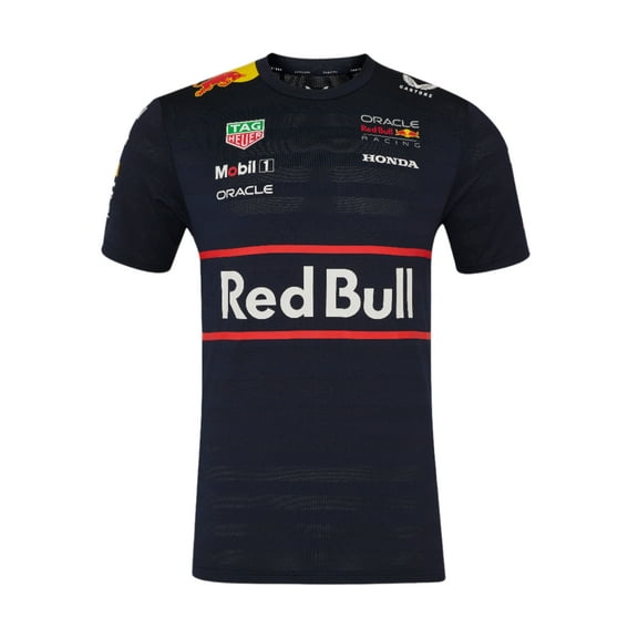 Red Bull Racing F1 Men's 2025 Team T-Shirt- Navy