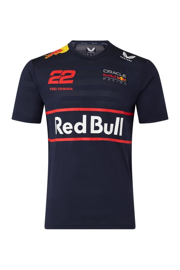 F1 Men's 2025 Yuki Tsonoda Team T-Shirt- Navy