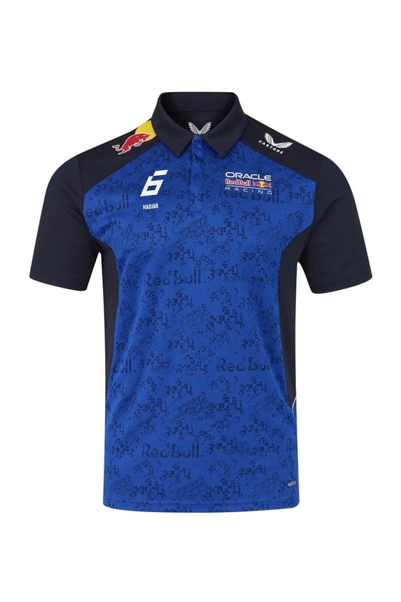 F1 Men's 2026 Isack Hadjar Team Polo Shirt- Blue