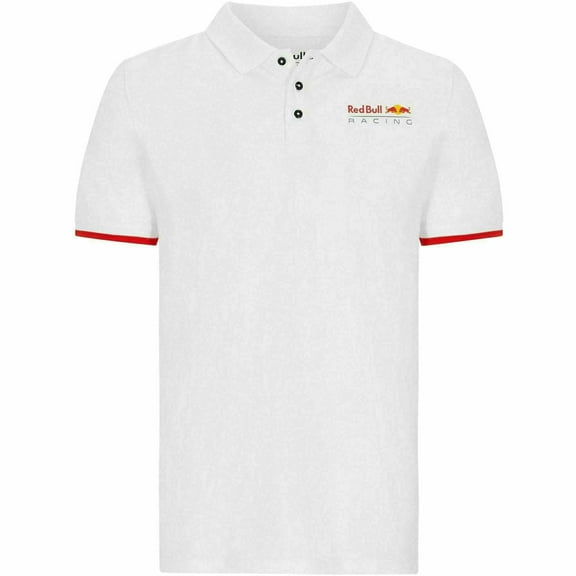 Red Bull Racing F1 Men's Classic Polo Shirt -Navy/White