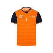 Red Bull Racing F1 Mens Max Verstappen #1 T-Shirt Orange