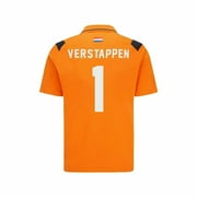 Red Bull Racing F1 Mens Max Verstappen Polo Shirt - Orange