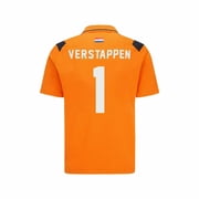 Red Bull Racing F1 Mens Max Verstappen Polo Shirt - Orange