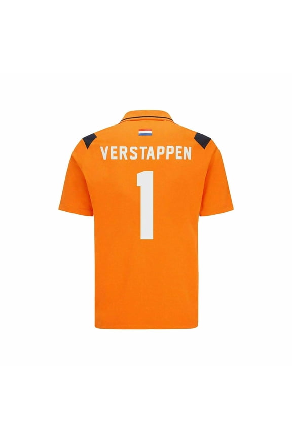 F1 Men's Max Verstappen Polo Shirt - Orange