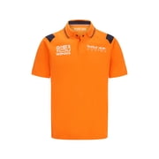 Red Bull Racing F1 Mens Max Verstappen Polo Shirt Orange
