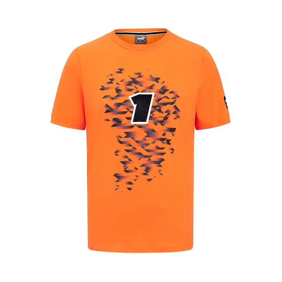 Red Bull Racing F1 Men's SE Singapore GP Max Verstappen #1 T-Shirt Orange
