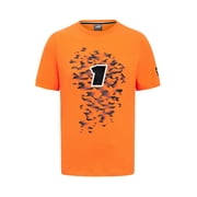 Red Bull Racing F1 Mens SE Singapore GP Max Verstappen #1 T-Shirt Orange