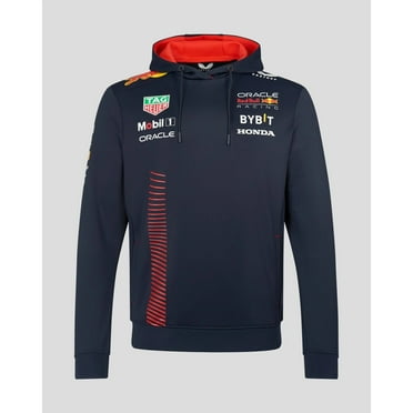 Red Bull Racing F1 Men's Team Hooded Sweatshirt Navy