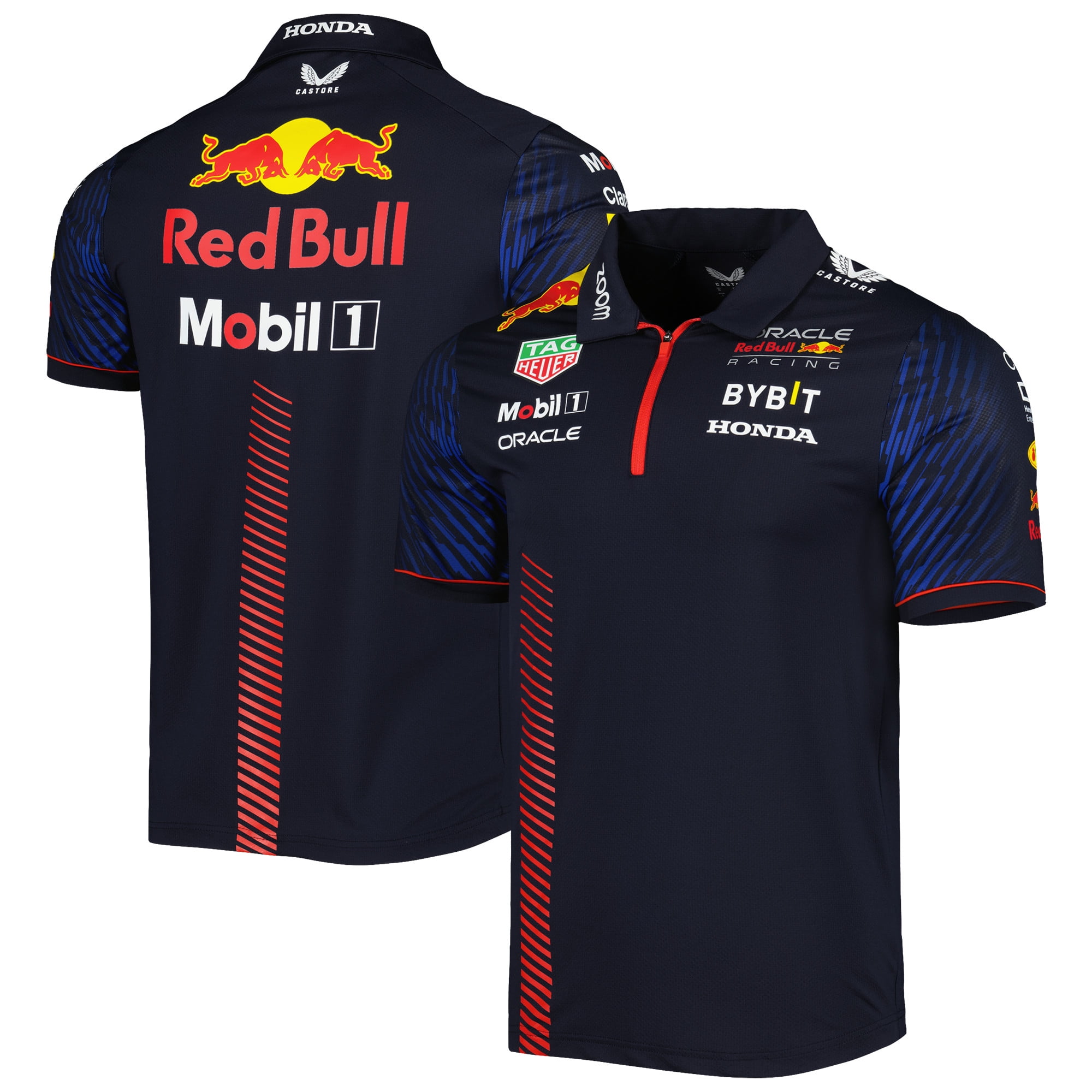 Red Bull Racing F1 Mens 2023 Team Polo Shirt (Night Sky) – Size 3XL ...