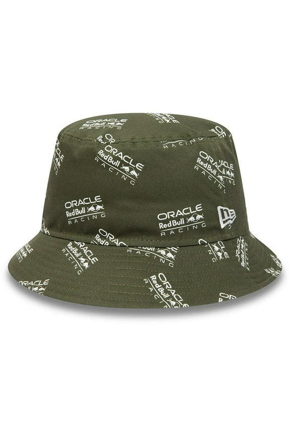 F1 New Era Aop Khaki Bucket Hat