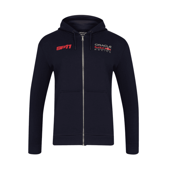 Red Bull Racing F1 Sergio "Checo" Perez Race Car Full Zip Hoodie - Navy