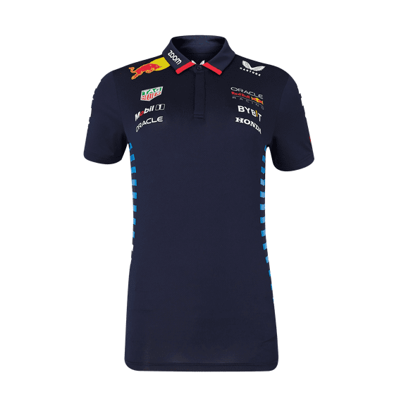 Red Bull Racing F1 Women's Team Polo Shirt- Navy
