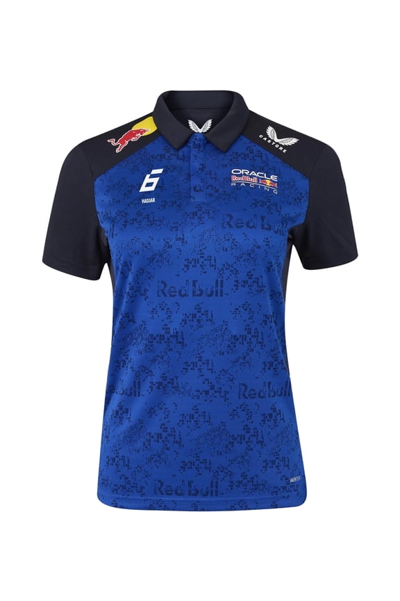 F1 Women's 2026 Isack Hadjar Team Polo Shirt- Blue