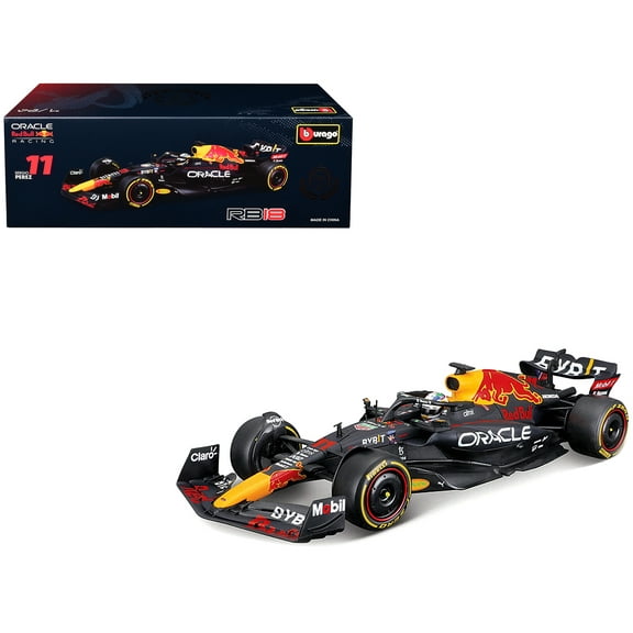 Red Bull Racing RB18 #11 Sergio Perez "Oracle" Winner Formula One F1 "Constructor's Champion" (2022) 1/24 Diecast Model Car by Bburago