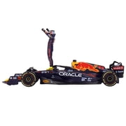 Red Bull Racing RB18 #11 Sergio Perez Oracle Winner Monaco GP 2022 with Driver Figure Limited Edition 1/64 Diecast Model Car by True Scale Miniatures