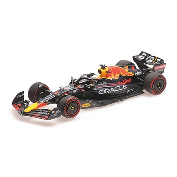 Red Bull Racing RB18 Max Verstappen (No.1 Winner Emilia Romagna GP 2022) 1:43 scale diecast model grand prix car in Blue by Minichamps