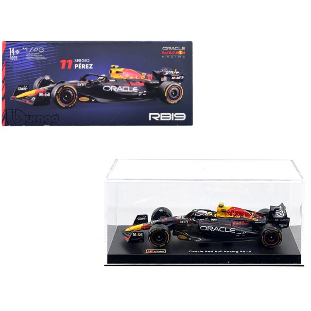 Red Bull Racing RB19 11 "Oracle" F1 World Championship (2023) w/Figure
