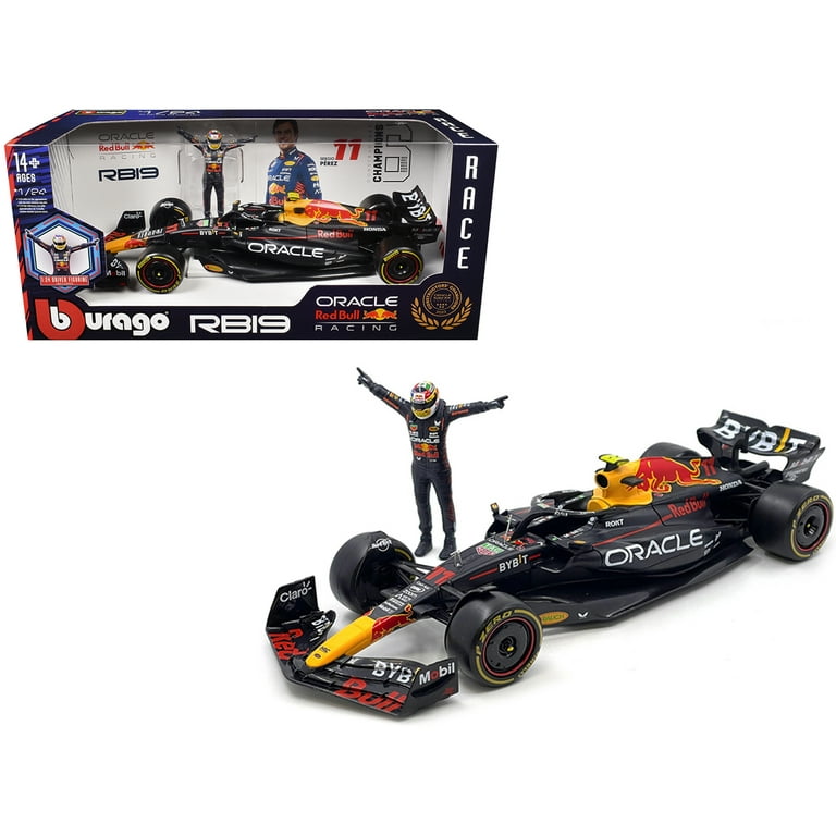 Bburago, Diecast Model Car, Red Bull Racing RB19 #11 Oracle 1/24