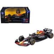 Red Bull Racing RB21 #1 Max Verstappen "Formula One F1 World Championship" 2025 with Display Case "Race" Series 1/43 Diecast Model Car by Bburago