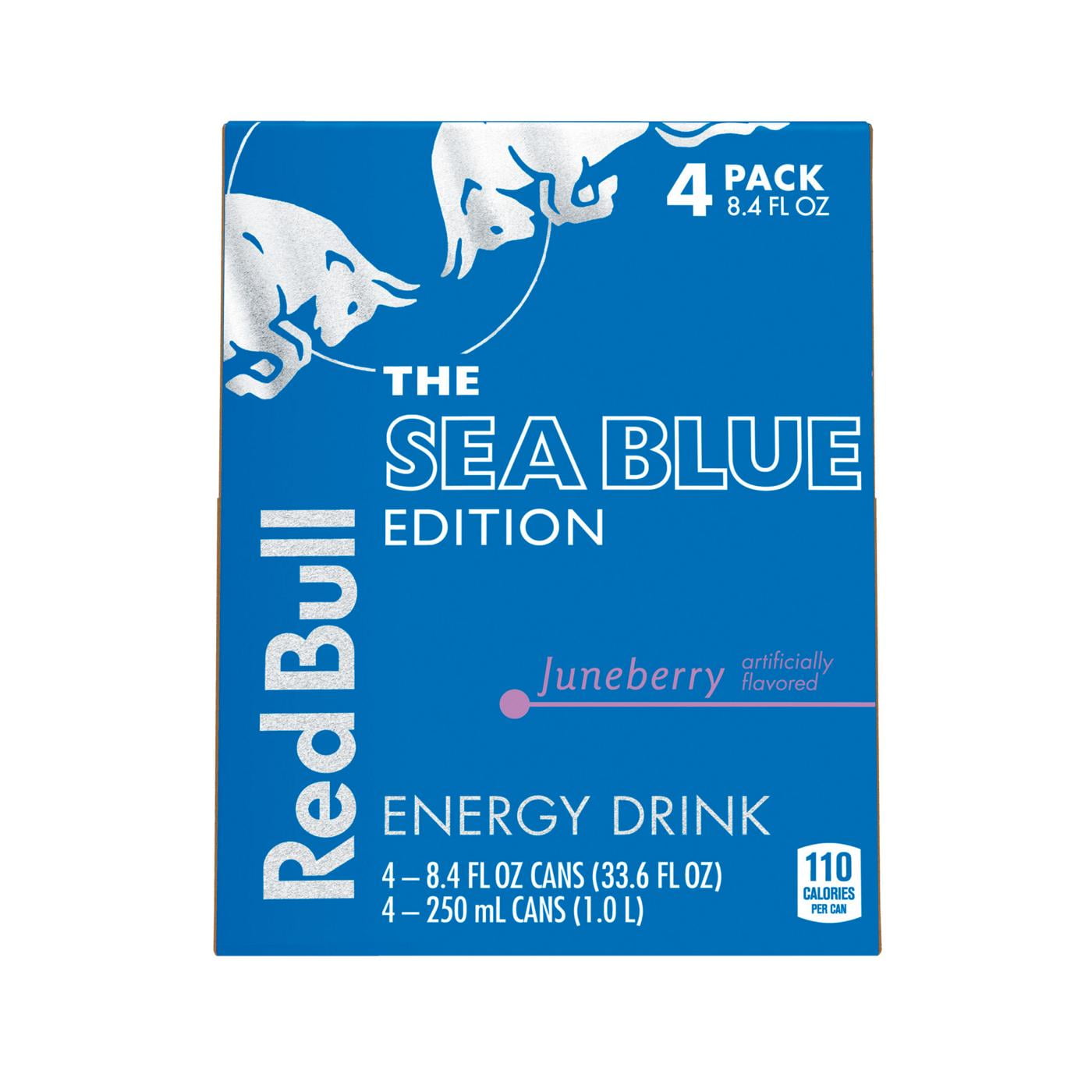 2X - Red Bull Sea Blue Edition Juneberry Energy Drink 8.4 oz Cans 8.4 ...
