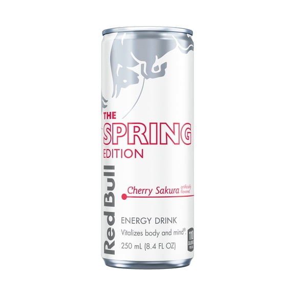 Red Bull Spring Edition Energy Drink, Cherry Sakura, 8.4 fl.oz single can