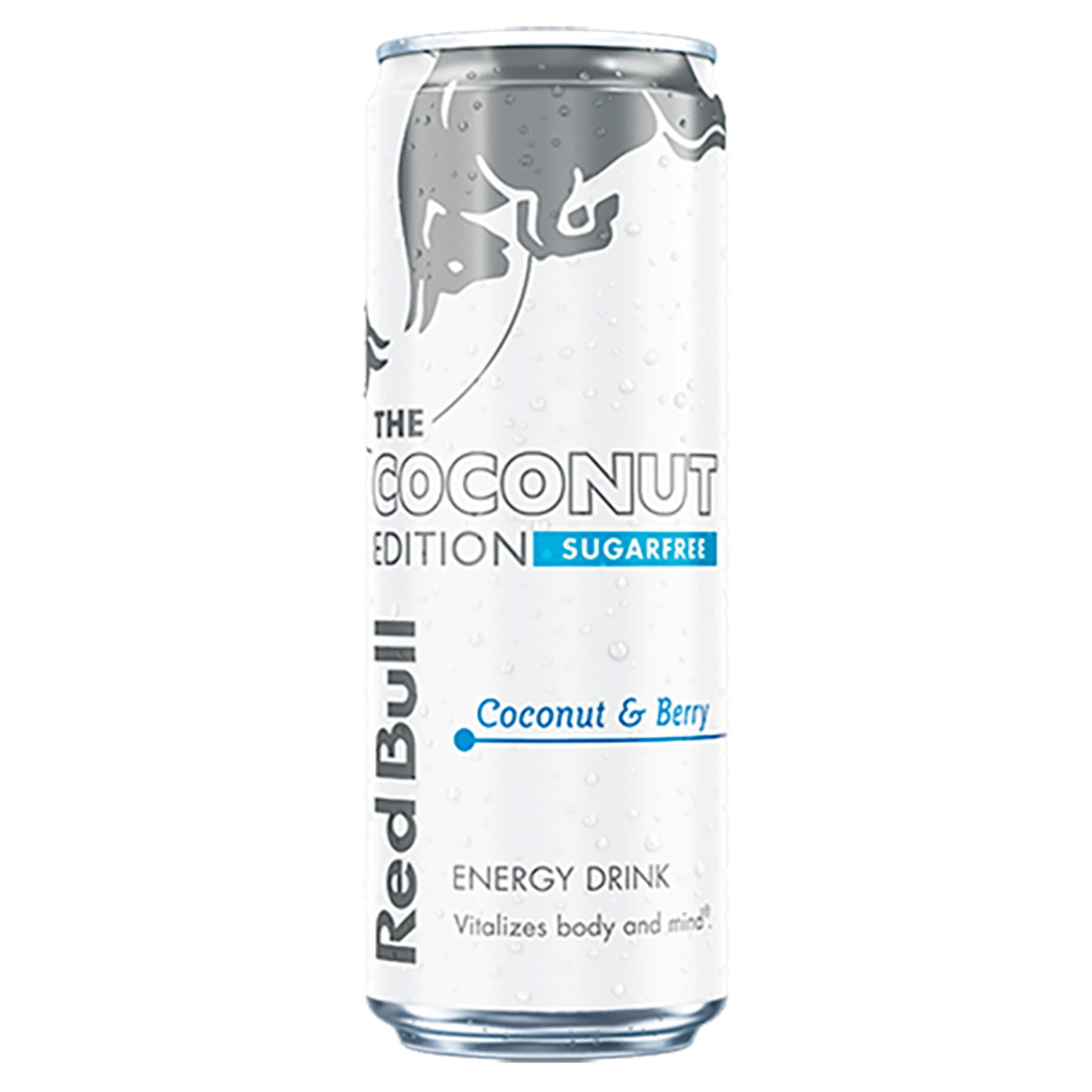 Red Bull Sugar Free Coconut Edition Energy Drink 473ml, Imported from Britain