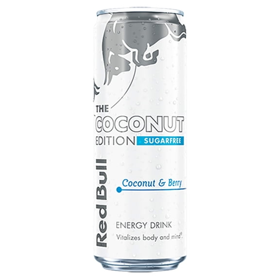 Red Bull Sugar Free Coconut Edition Energy Drink 473ml, Imported from Britain
