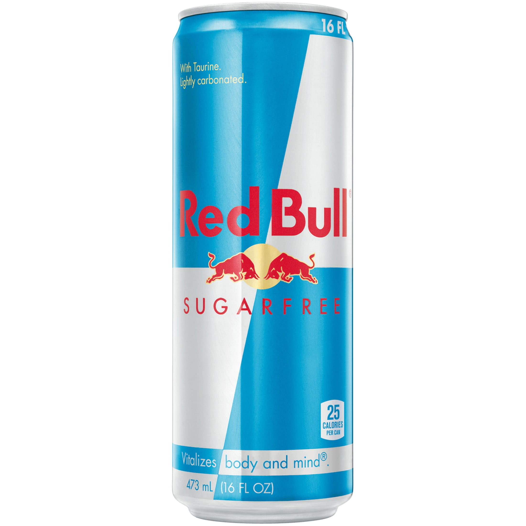 Red Bull Sugarfree Energy Drink, 151mg Caffeine, 16 fl oz Can