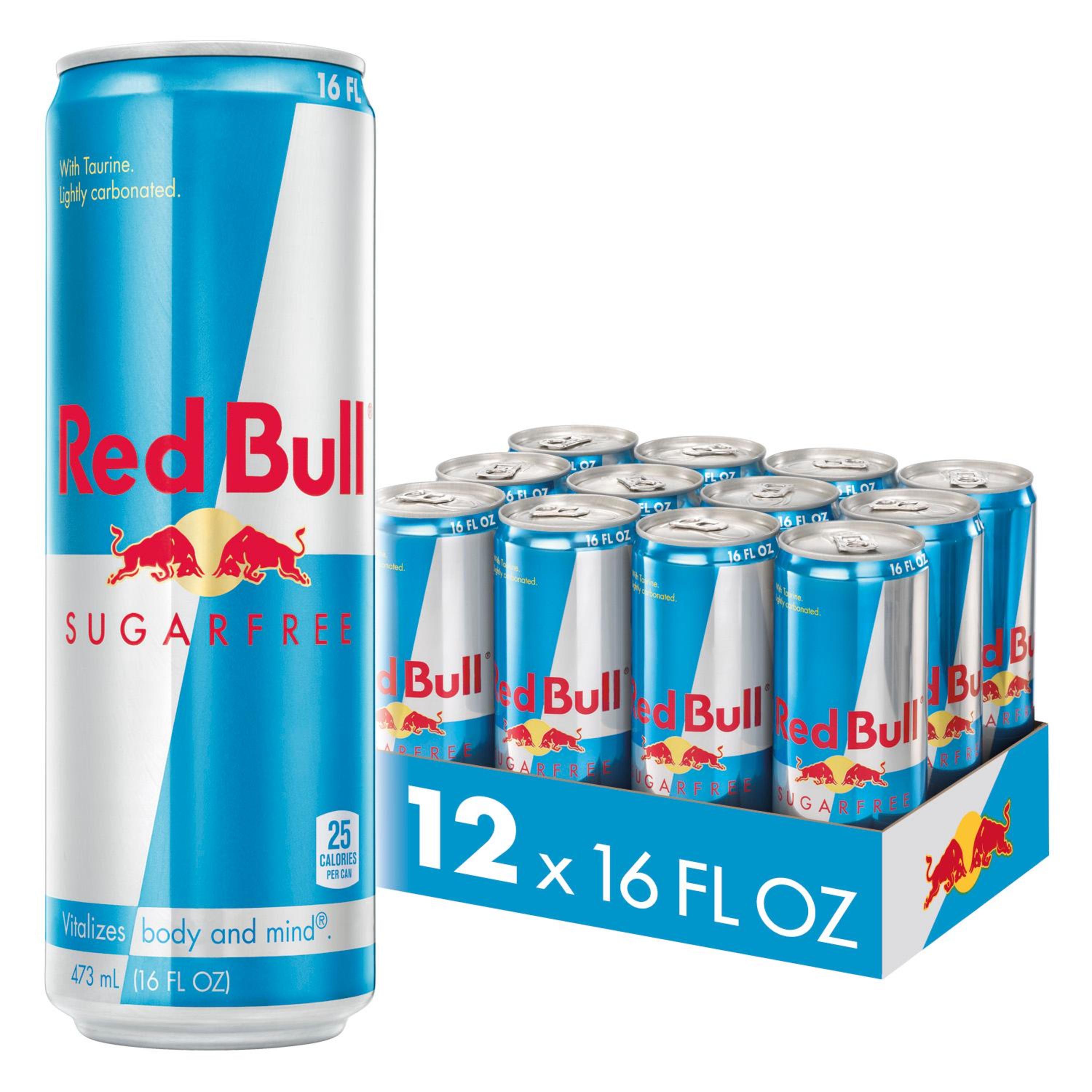 Red Bull Sugar Free Energy Drink 16 Fl Oz Pack Maroc Ubuy