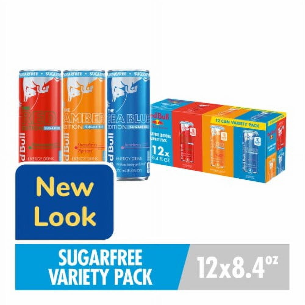 Red Bull Sugar Free Energy Drink Variety Pack Cans 12 pk / 8.4 fl oz