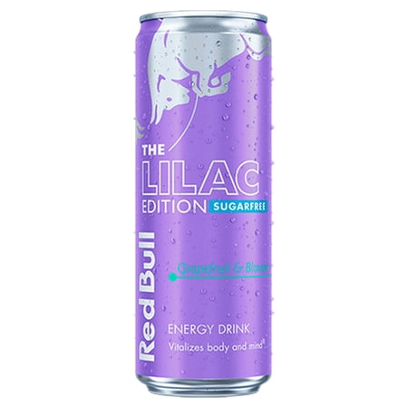 Red Bull Sugar Free Lilac Edition Energy Drink 473ml, Imported from Britain