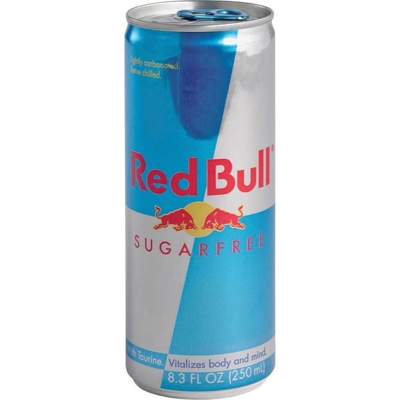 Red Bull Sugar-free Energy Drink - Ready-to-Drink - 8.30 fl oz (245 mL) - 24 / Carton | Bundle of 5 Cartons
