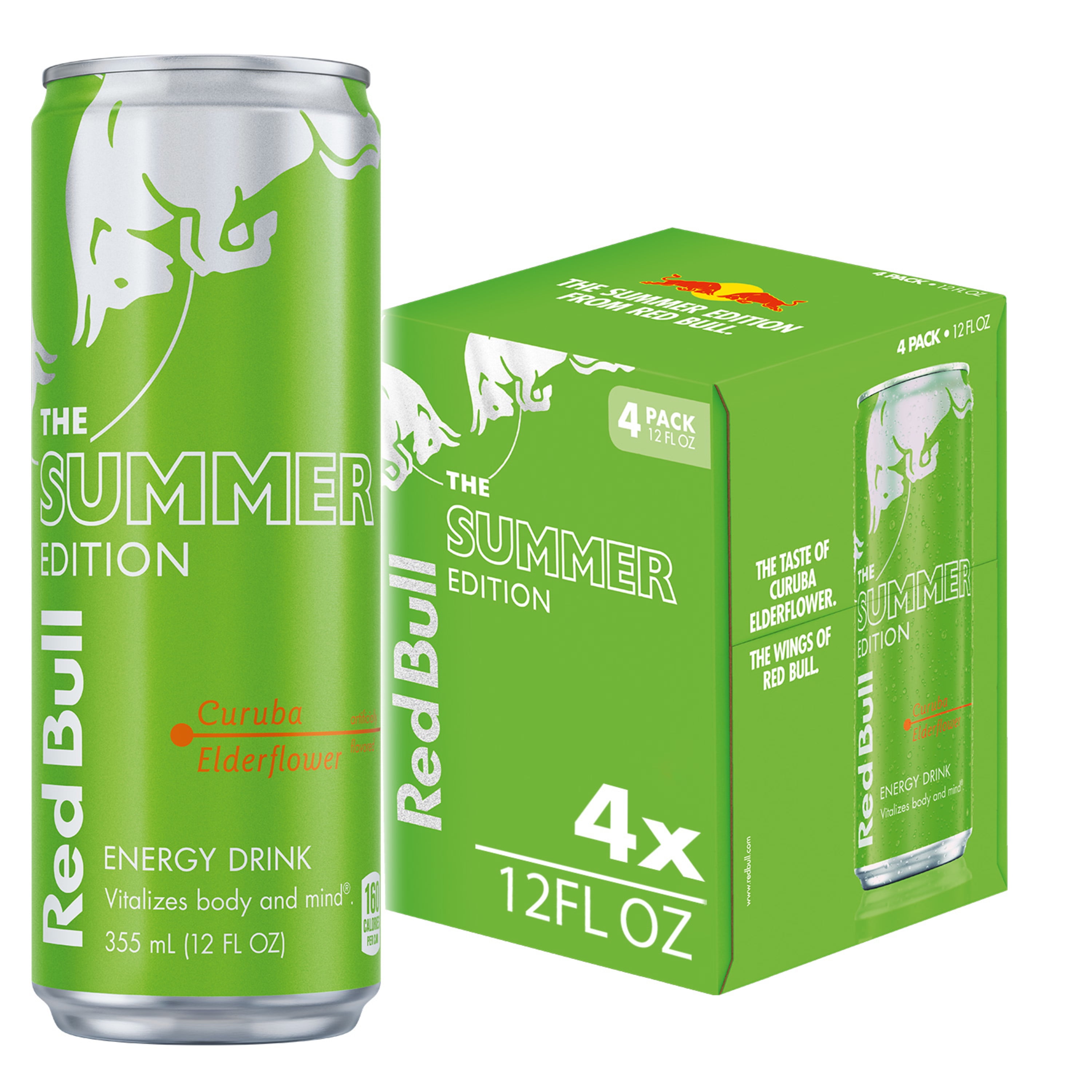 Red Bull Summer Edition Curuba Elderflower Energy Drink, 12 Fl Oz 