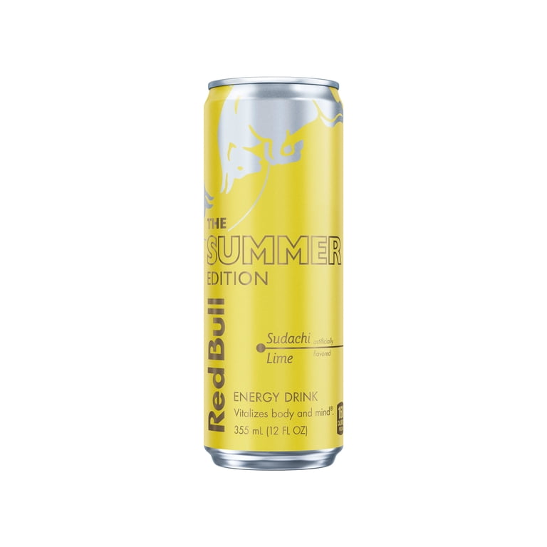 Red Bull Summer Edition Energy Drink, Sudachi Lime, 12 fl. oz. Can