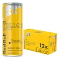 Red Bull Yellow Edition Energy Drink, Tropical, 80mg Caffeine, 8.4 fl